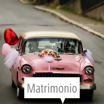 Addobbi floreali per matrimonio